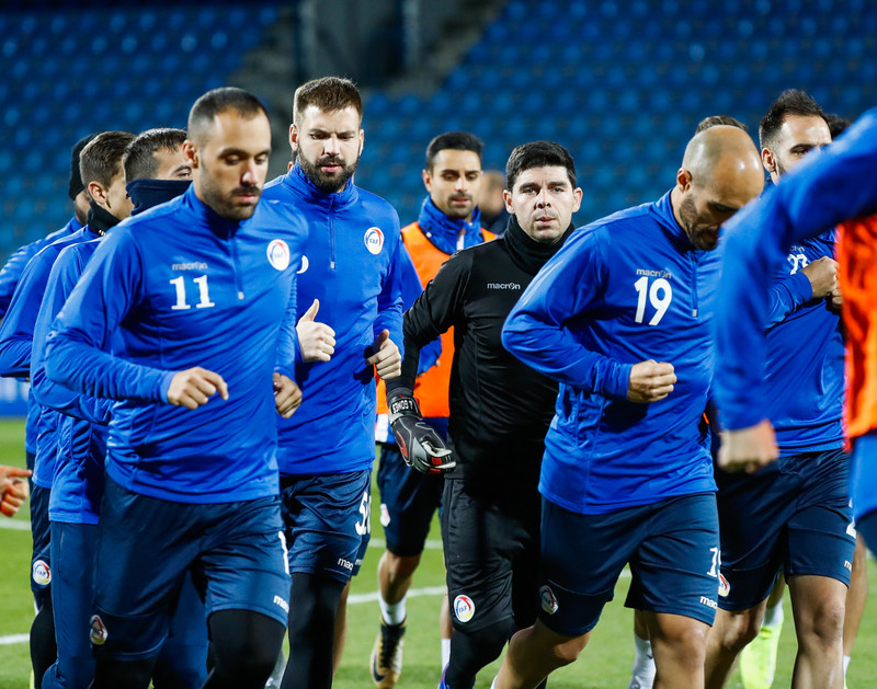 Myndaveisla: Lima og félagar í Andorra á Laugardalsvelli