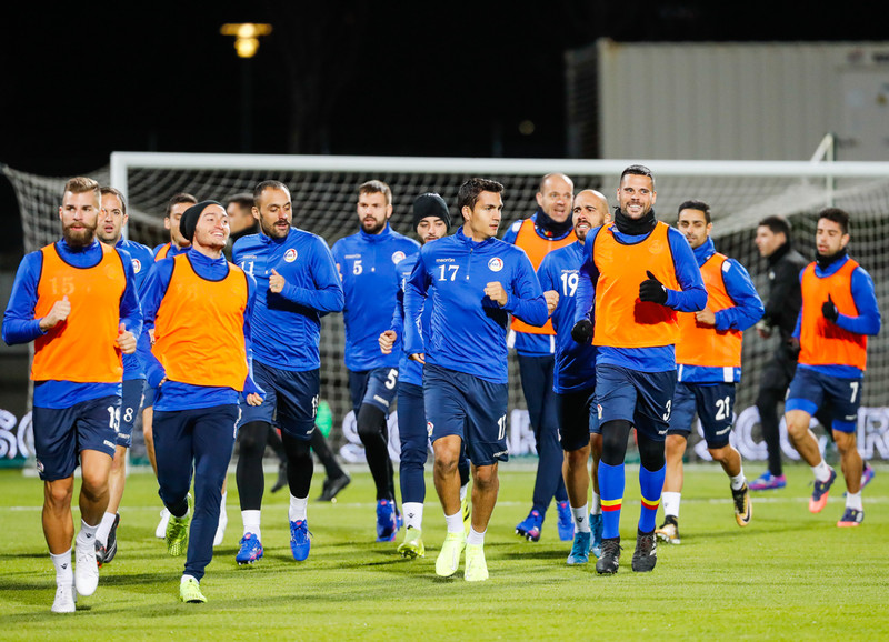 Myndaveisla: Lima og félagar í Andorra á Laugardalsvelli