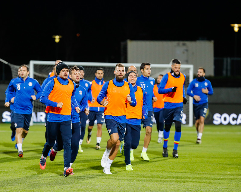 Myndaveisla: Lima og félagar í Andorra á Laugardalsvelli