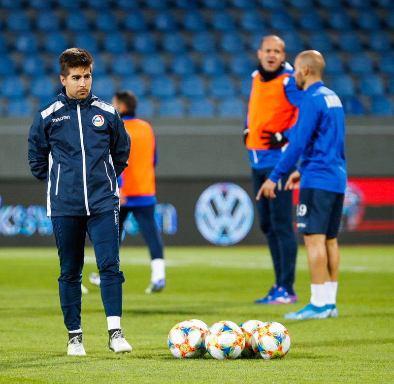 Myndaveisla: Lima og félagar í Andorra á Laugardalsvelli