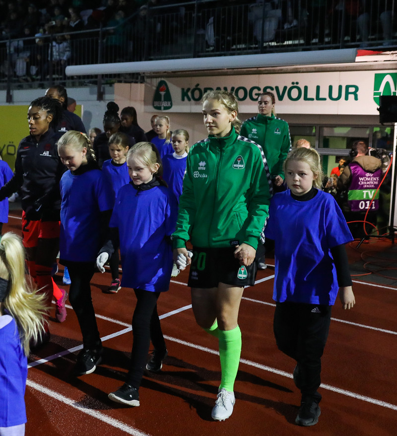 Myndaveisla: Miklir yfirburðir PSG í Kópavoginum
