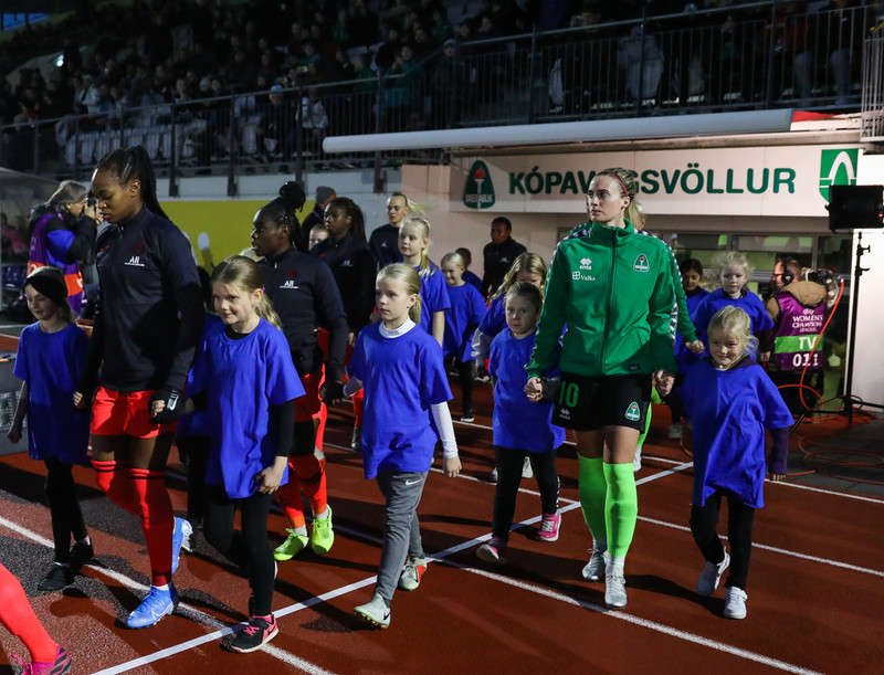 Myndaveisla: Miklir yfirburðir PSG í Kópavoginum