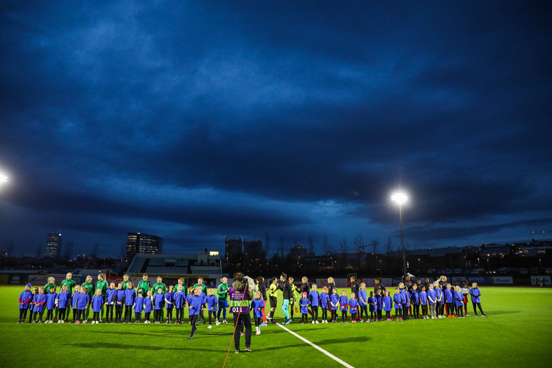 Myndaveisla: Miklir yfirburðir PSG í Kópavoginum