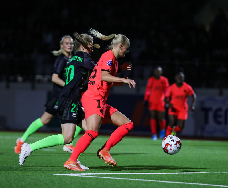 Myndaveisla: Miklir yfirburðir PSG í Kópavoginum