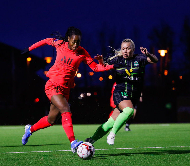 Myndaveisla: Miklir yfirburðir PSG í Kópavoginum