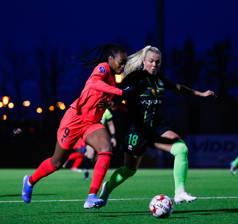 Myndaveisla: Miklir yfirburðir PSG í Kópavoginum