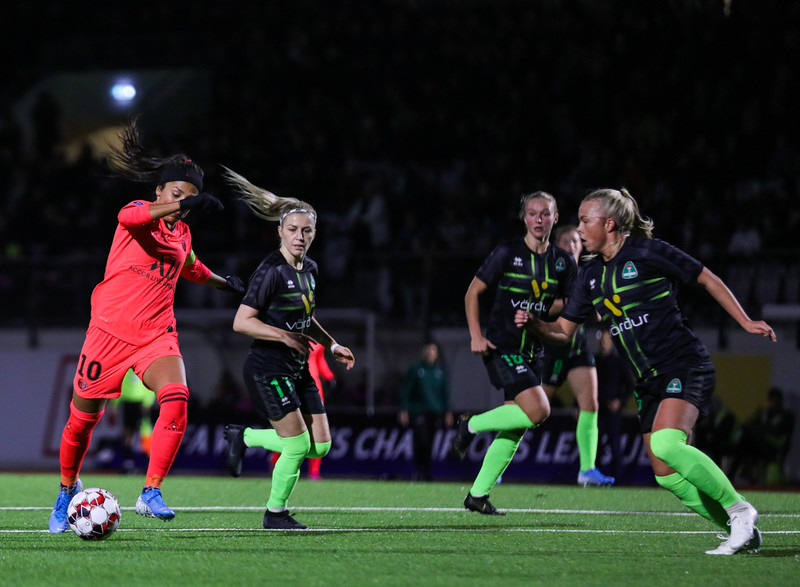 Myndaveisla: Miklir yfirburðir PSG í Kópavoginum