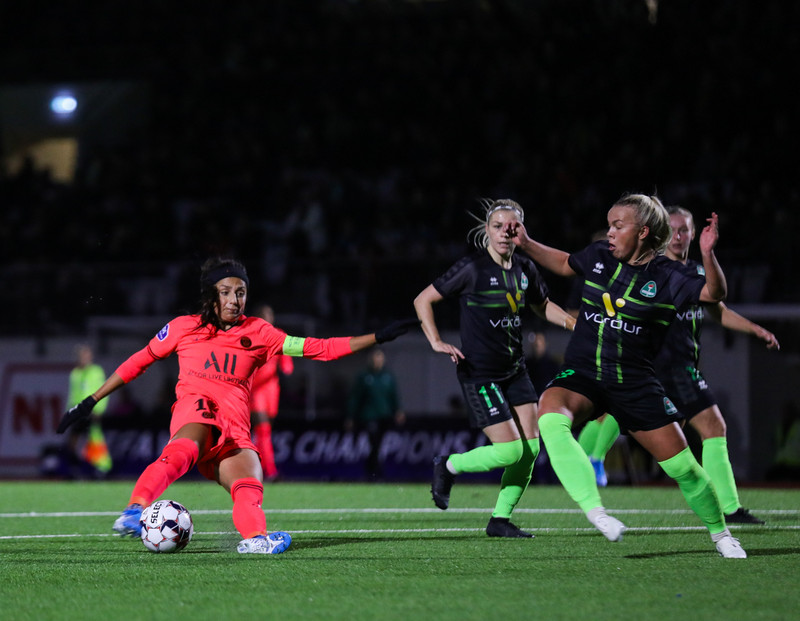 Myndaveisla: Miklir yfirburðir PSG í Kópavoginum