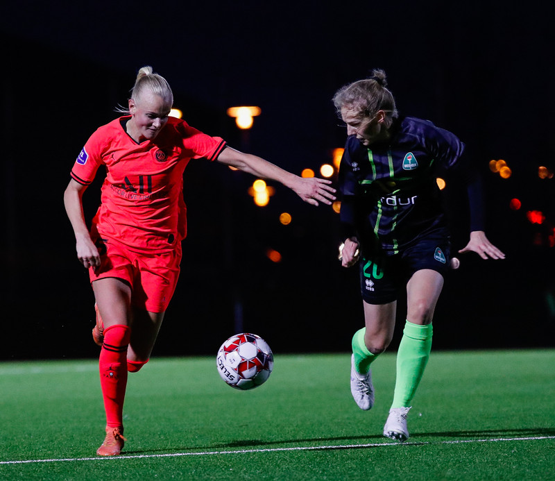 Myndaveisla: Miklir yfirburðir PSG í Kópavoginum