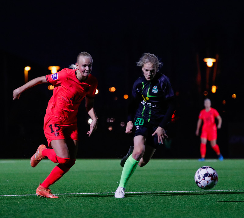 Myndaveisla: Miklir yfirburðir PSG í Kópavoginum