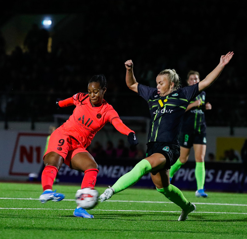 Myndaveisla: Miklir yfirburðir PSG í Kópavoginum