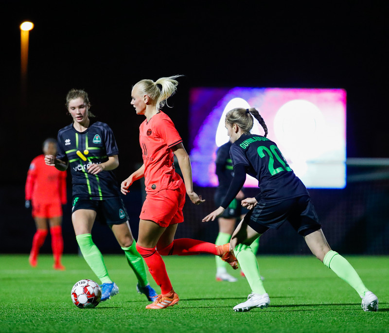 Myndaveisla: Miklir yfirburðir PSG í Kópavoginum