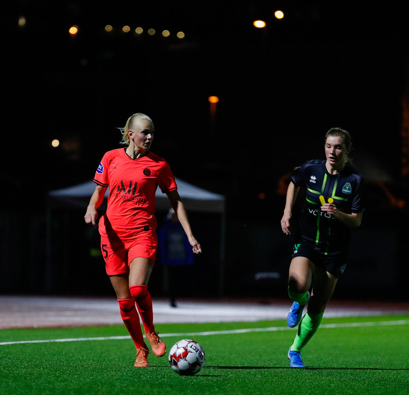 Myndaveisla: Miklir yfirburðir PSG í Kópavoginum