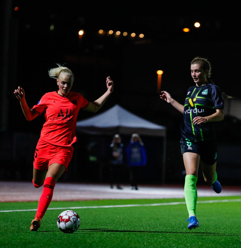 Myndaveisla: Miklir yfirburðir PSG í Kópavoginum