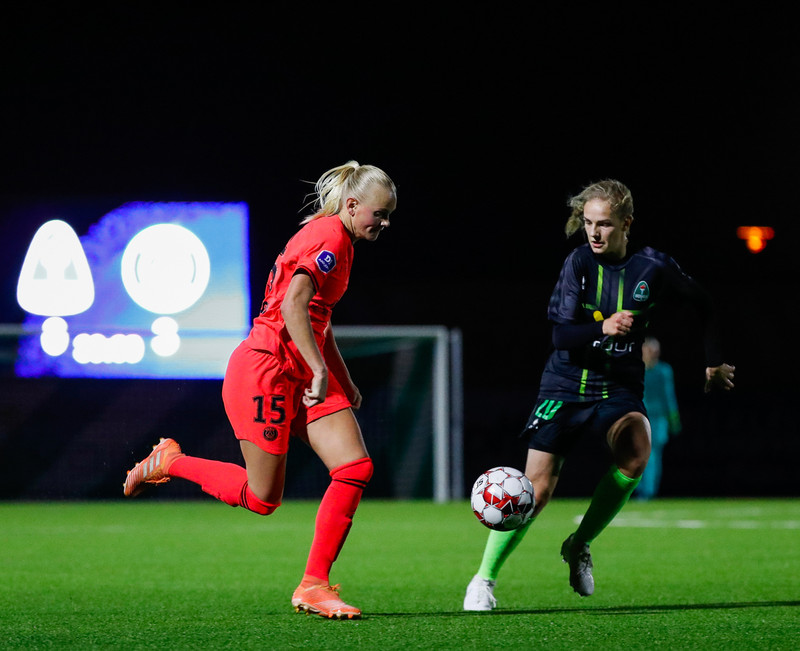 Myndaveisla: Miklir yfirburðir PSG í Kópavoginum