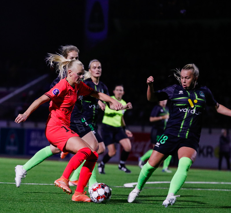 Myndaveisla: Miklir yfirburðir PSG í Kópavoginum