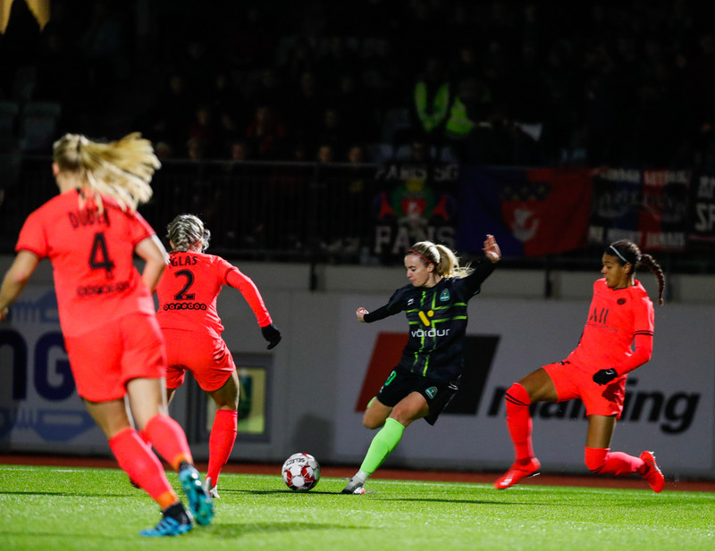 Myndaveisla: Miklir yfirburðir PSG í Kópavoginum