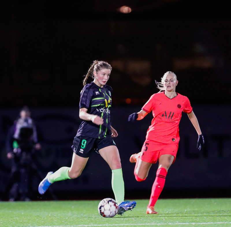 Myndaveisla: Miklir yfirburðir PSG í Kópavoginum