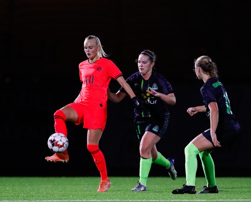 Myndaveisla: Miklir yfirburðir PSG í Kópavoginum