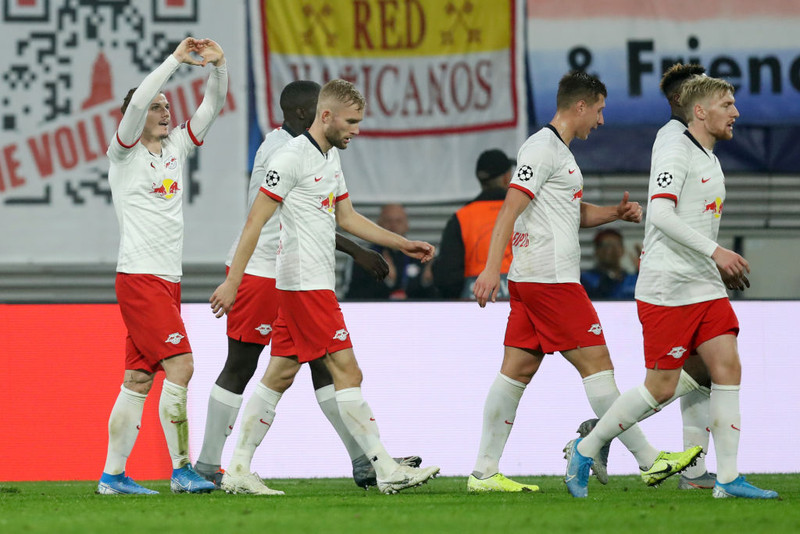 Leipzig fór á toppinn með sigrinum.