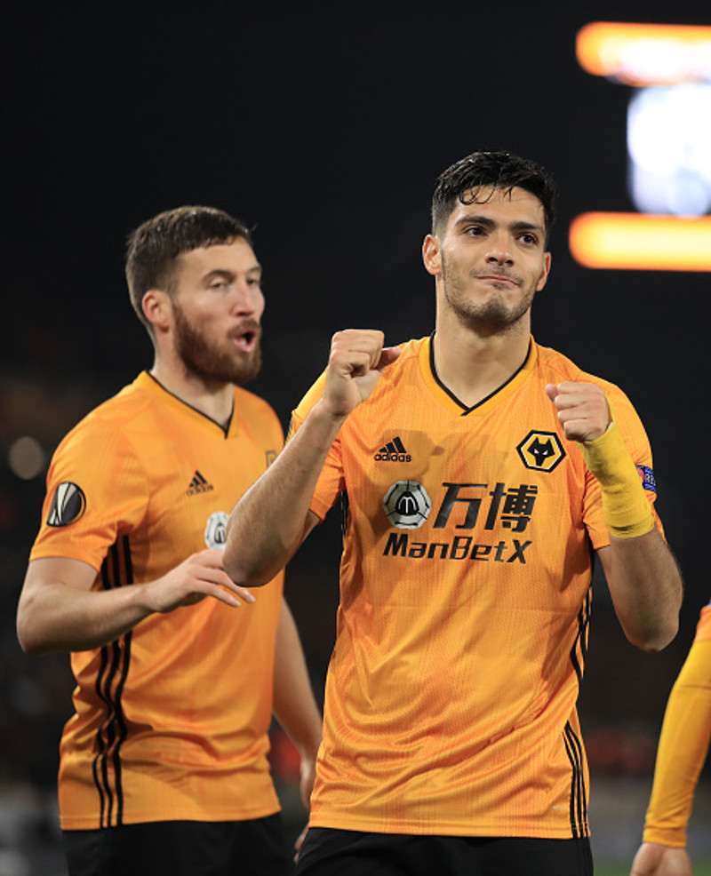 Juventus og Manchester United vilja fá Raul Jimenez.