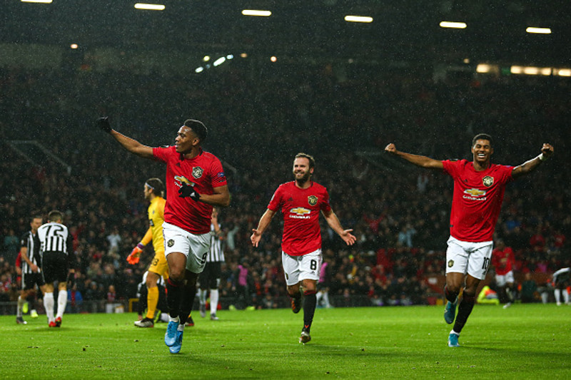 Man Utd fær Brighton í heimsókn.
