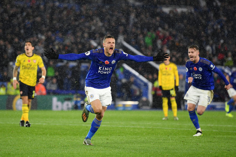 Jamie Vardy (Leicester) - Skoraði fyrra markið gegn Arsenal.