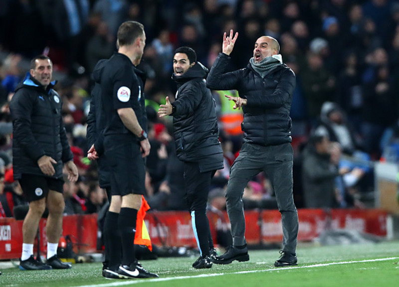Pep Guardiola og hans lærisveinar eru í fjórða sæti.