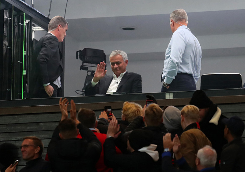 Mourinho, fyrrum stjóri Manchester United og núverandi stjóri Tottenham, fer aftur á Old Trafford. Fær hann góðar móttökur?