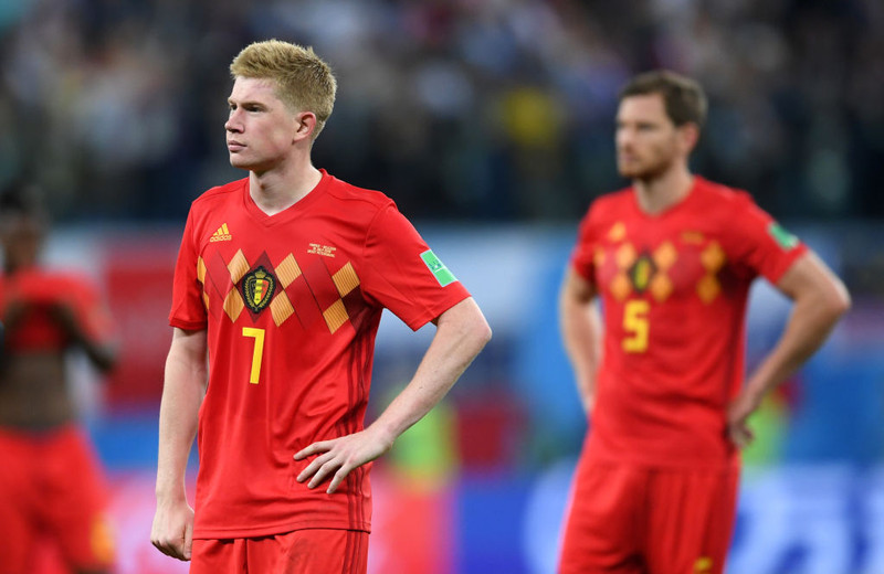 De Bruyne hefur skorað 19 mörk í 74 keppnisleikjum með Belgíu. Hann er 28 ára gamall.
