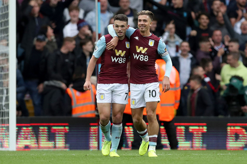 John McGinn og Jack Grealish byrja