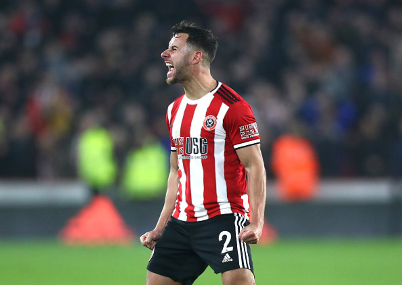 George Baldock (Sheffield United) - Fyrrum Eyjamaðurinn heldur áfram að skila mörkum fyrir Sheffield United.
