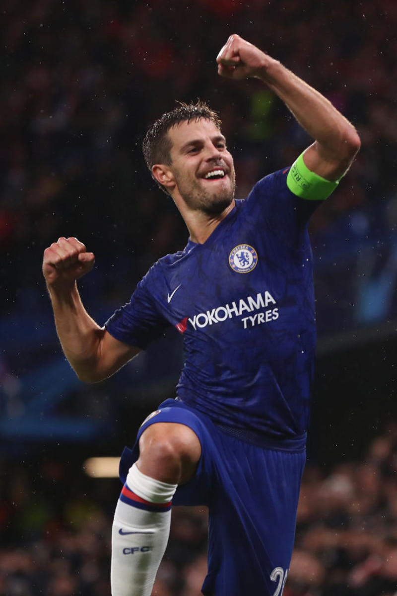 Cesar Azpilicueta, herra áreiðanlegur.