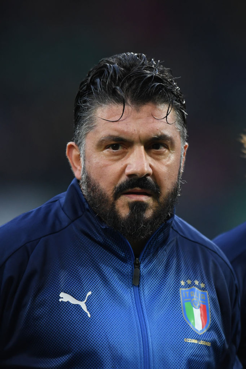Gattuso fyrir goðsagnaleik Ítalíu og Þýskalands í haust.
