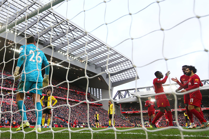 Einkunnir Liverpool og Watford: Góður leikur Salah