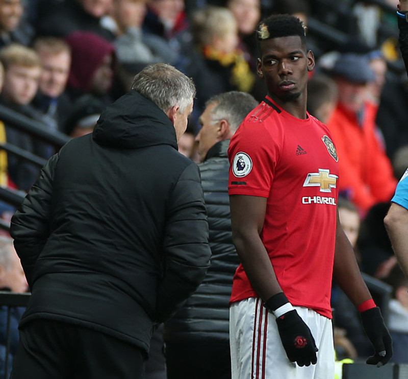Solskjær er þreyttur á að svara spurningum um Pogba.