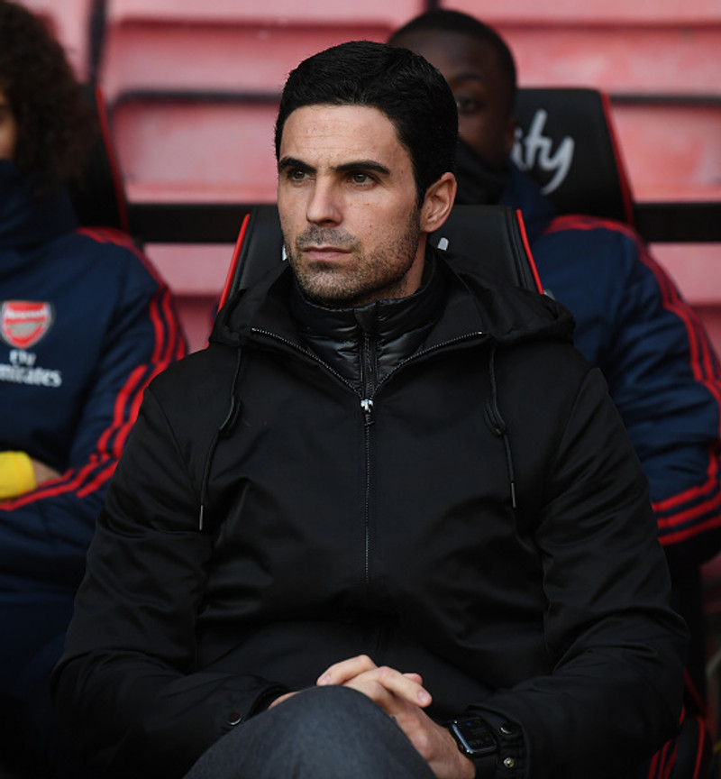 Mikel Arteta.