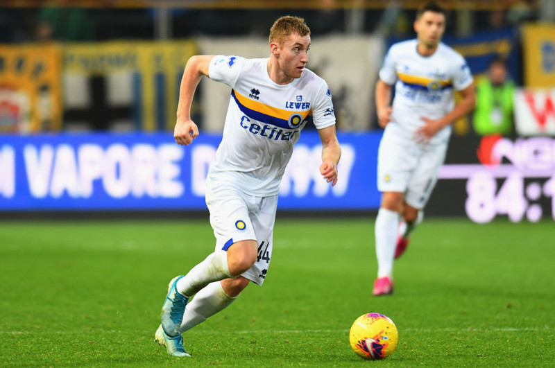 Dejan Kulusevski hefur verið öflugur fyrir Parma á leiktíðinni.