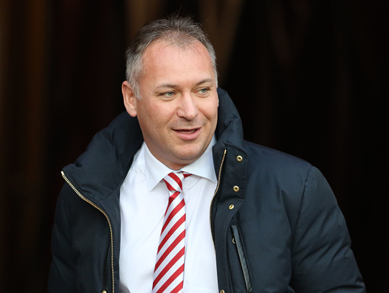 Stewart Donald, stjórnarformaður Sunderland. Hann og stjórnarmaðurinn Charlie Methven koma mikið við sögu í seríu tvö. 'Í þáttaröð tvö voru nýju eigendur mjög opnir við ykkur og það skipti miklu máli fyrir þáttinn'