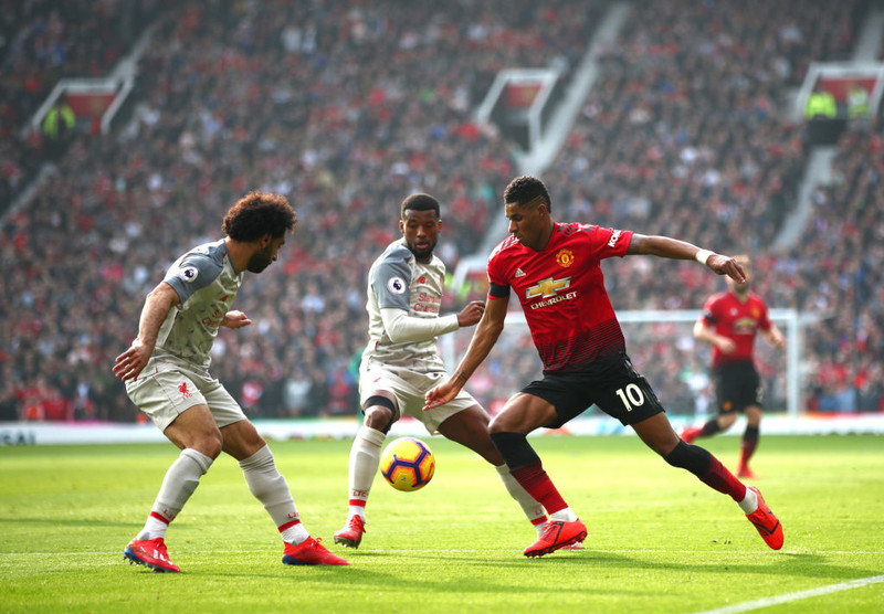 Rashford verður á skotskónum samkvæmt spá Bjarna.