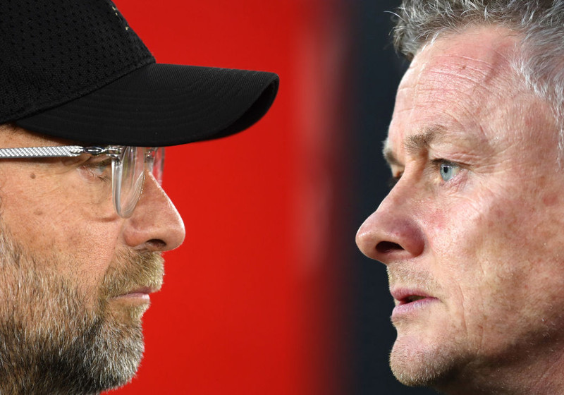 Klopp og Solskjær.