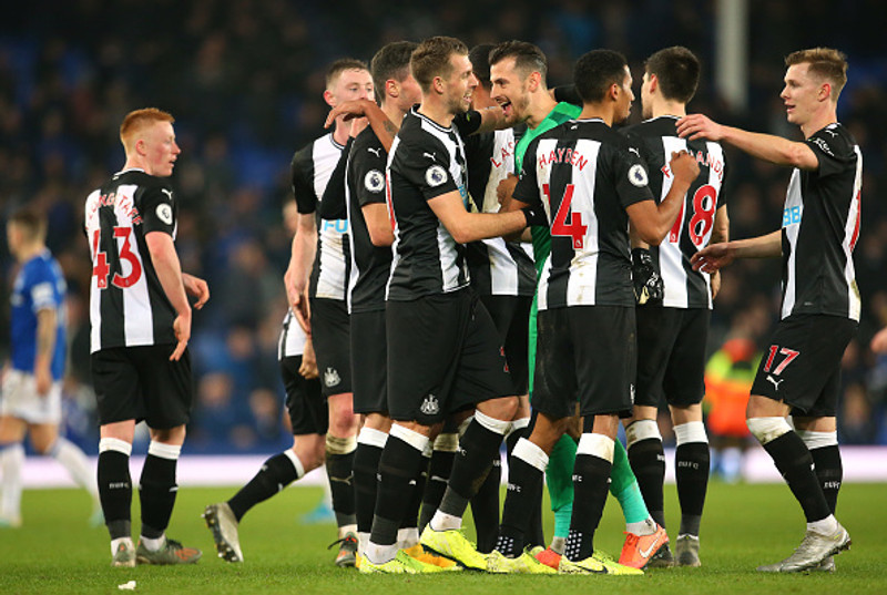 Newcastle gafst svo sannarlega ekki upp.