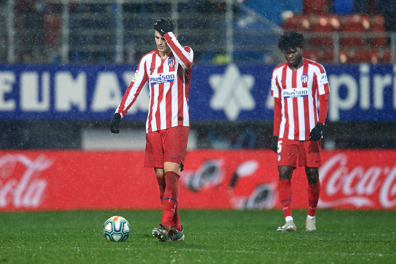 Atletico er óvænt úr leik.