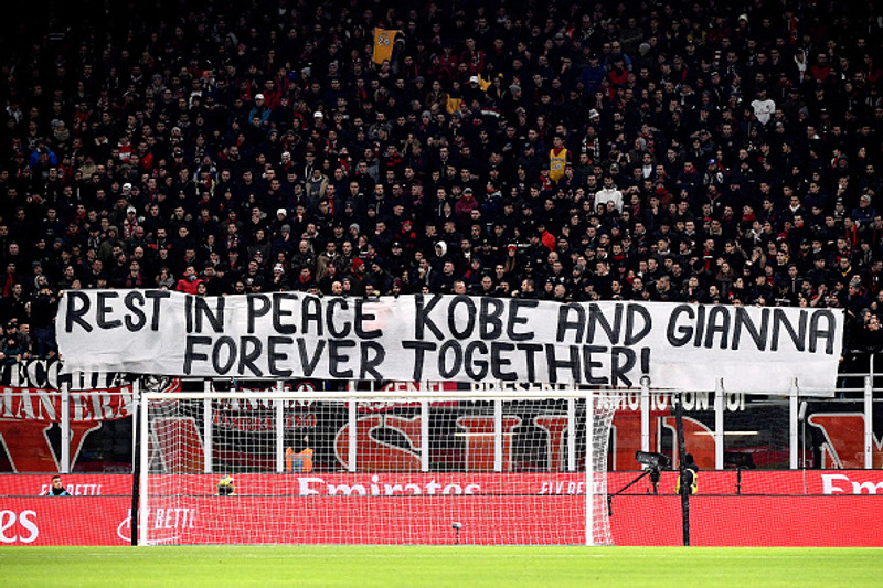 AC Milan minntist Kobe með fallegu myndbandi