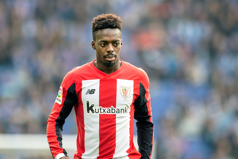 Inaki Williams. Hann skoraði tvö fyrir Athletic Bilbao og fékk klapp frá stuðningsmönnum Tenerife.