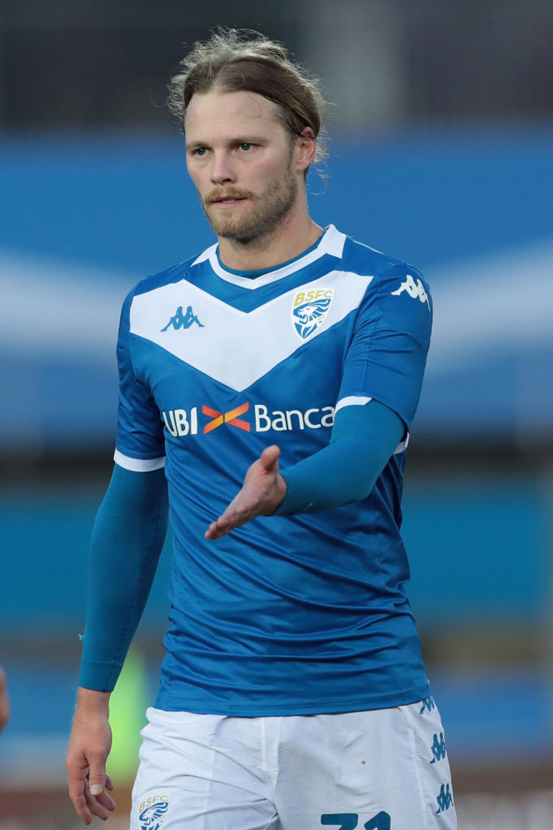 Birkir Bjarnason í leik með Brescia