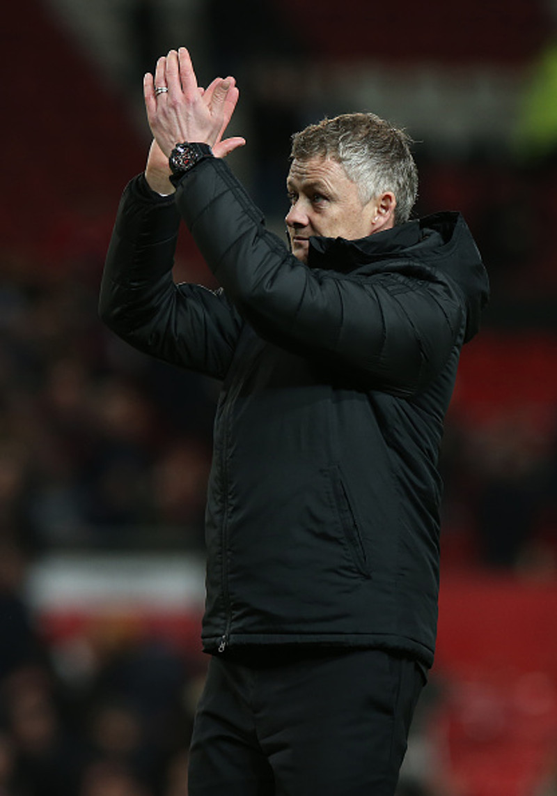 Solskjær tók við af Jose Mourinho í desember 2018.
