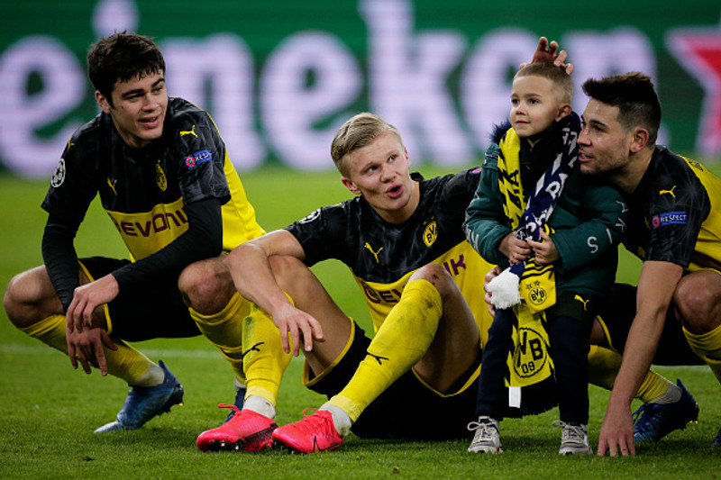 Haaland hefur farið á kostum hjá Dortmund.
