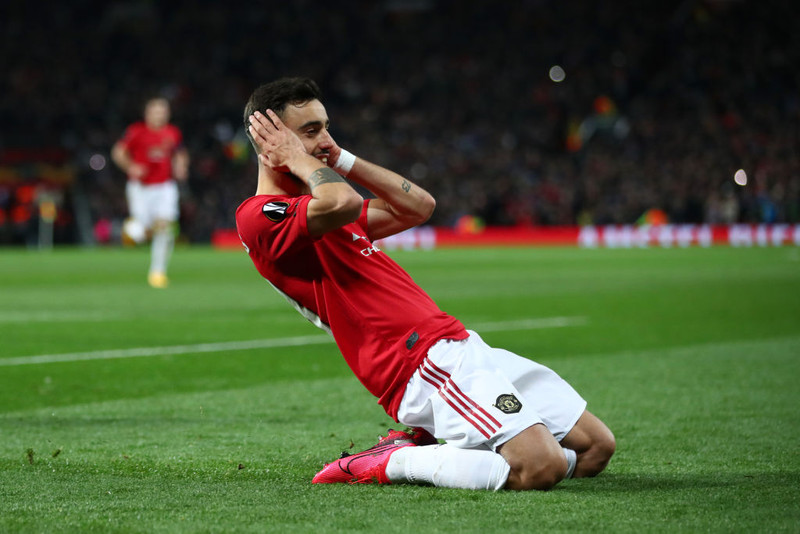 Bruno Fernandes (Man Utd) - Heldur áfram að stimpla sig inn af krafti hjá United. Skoraði með langskoti gegn Everton.