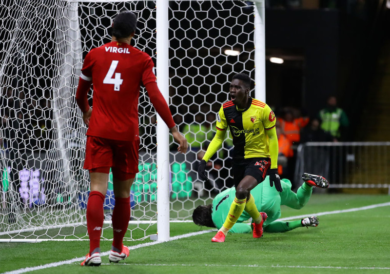 Ismaila Sarr (Watford) - Skoraði tvö og var frábær í sigrinum á Liverpool.